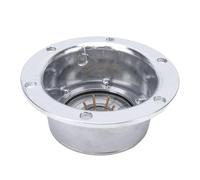 Generic Capuchons de Moyeu de Gonflage de Pneu en Aluminium Durable à 6 Trous pour Moyeux de Remorque Généraux avec Joints pour Moyeu de Roue de Camion