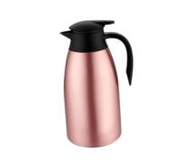 Generic Carafe à Café Isotherme de Pointe, Pichet à Thé, Distributeur de Boissons sous Vide, Pichet à Eau En Acier Inoxydable, or Rose