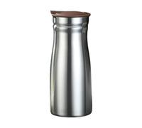 Generic Carafe à Café Isotherme En Acier Inoxydable de, Distributeur de Boissons de, Marron Sans Poignée