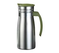 Generic Carafe à Café Isotherme En Acier Inoxydable de, Distributeur de Boissons de, Vert avec Poignée