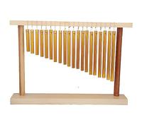 Generic Carillons éoliens 20 Tons, Instrument de Musique de Table pour la Formation Musicale des Enfants, Bois Massif et Métal 15,2 X 11 X 1,6 Pouces