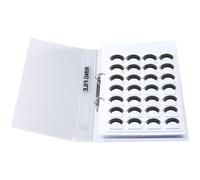 Generic Carnet de cils pour 70 paires, avec 5 plateaux et séparateurs, écran compact, 30,5 x 24,9 cm