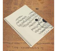 Generic Carnet de Notation Musicale, Papier de qualité Supérieure pour Auteurs-compositeurs et Musiciens, Couverture de Piano Noire, 50 Pages (motif ours jaune)