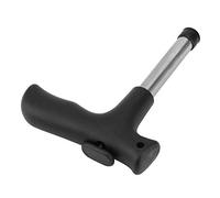 Generic Carottier en Acier Inoxydable Sûr et Non Toxique, Outil de Trou de Fruit Tranchant pour Noix de Coco, Poignée Confortable pour Fruits Dattes, Plastique ABS, Noir 5,03 * 3,85 * 0,59 Pouces