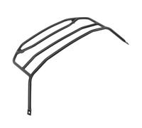 Generic Carrier de la Boîte à Queue de Moto, Finition Mate Noire Facile à Installer Carbone Steel Motorcycle Top Case Base pour le Support des Bagages