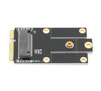 Generic Carte Adaptateur Mini PCIE, Convertisseur NGFF Polyvalent pour Systèmes et, Construit avec Un Matériau PCB Durable, 1 unité