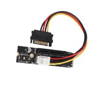 Generic Carte Adaptateur NGFF vers PCI-E 4X avec Une Forte Résistance à L'oxydation et Une capacité Anti-interférence pour Une Transmission de Signal Stable et Une compatibilité avec Divers