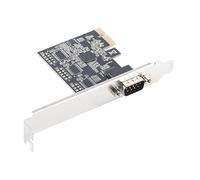 Generic Carte Adaptateur Série PCI E, Performances Stables, Carte Adaptateur Série 9 Broches, Plage de Température de -40 à 85 °C, Matériau PCB Facile à Utiliser pour Les équipements de Surveillance