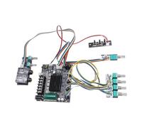 Generic Carte Amplificateur Bluetooth Compacte 2.0 Canaux 50W 50W 100W avec Une Large compatibilité, Distance de Transmission de 15m