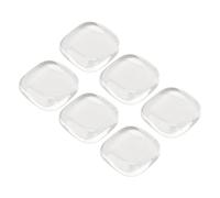 Generic Carte D'affichage Transparente de Couleur de Vernis à Ongles, Verre Durable, Conception à Bout carré, 50 Pièces pour la Pratique du Nail Art
