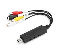 Generic Carte de Collection Vidéo Portable Noire de Petite Taille pour Le Streaming et L'enregistrement sous XP/Vista/7/8/10