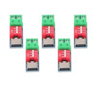 Generic Carte de Déclenchement USB Type C PD, 5 Pièces, avec Tension Réglable pour Une Charge Rapide, Large compatibilité 100W