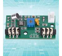 Generic Carte de Microphone, Module D'amplificateur Audio de Haute qualité, Gain Réglable pour le Chat Vocal et L'enregistrement, 45 Mm X 25 Mm