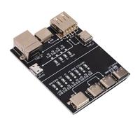 Generic Carte de Testeur de Câble USB, Système de Diagnostic Visuel, Carte de Contrôle de Fil Multi-ports avec Prise en Charge MicroUSB de Type C de Type B pour L'interface IOS