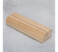 Generic Carte de Visite en Bois, Note BLAMP Photo Display Stand Remarque Clamp 5pcs Bureau de Carte de Visite en Bois Signe du Bureau des Fournitures Signe de (Lumière)