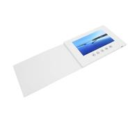 Generic Carte de Voeux Vidéo 720p Brochure D'écran LCD Vidéo HD pour l'anniversaire de Marketing (7 Pouces)