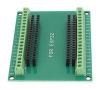 Generic Carte d'extension GPIO 38 Broches Double Couche pour Projets IoT Domestiques, Embase 2 Broches et Borne à Vis Compatible avec la Carte de Développement
