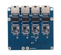 Generic Carte D'extension PCIe 4 Ch 2.5G ETH, Transfert de Données Stable pour Rasp Pi 5 Plug and Play