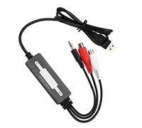 Generic Carte Enregistreur de USB, Convertisseur de Haute qualité pour Platines, Cassettes au Format MP3 WAV pour PC et édition