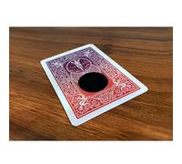 Generic Carte Magique avec Trou Noir à Changement de Couleur - Classique - Unisex - Rouge - Magic - 12+ ans - 48 ans max - Boîte - 72 Cartes - Papier - Non assemblé - Français