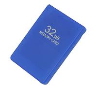 Generic Carte Mémoire de Console de Jeu 32 Mo, FMCB1.966 Haute Vitesse pour, Carte de Données de Jeu Externe Portable, Facile à Utiliser, 1 Paquet (BLUE)