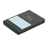 Generic Carte Mémoire de Haute qualité 8M/16M/32M/64M pour Console, économiseur de Données de Jeu FMCB Durable, Conception Plug-and-Play Pratique, Noir, 1x Carte Mémoire (16M FMCB)