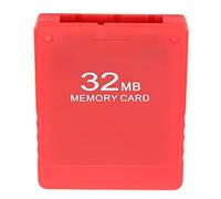 Generic Carte Mémoire Haute Vitesse 32 Mo pour Carte de Données de Jeu Externe Compatible pour Joueurs Sérieux Portable ABS 1 unité (rouge)