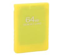 Generic Carte Mémoire Haute Vitesse pour 64 Mo, Carte de Données Externe de Jeu FMCB1.966, Plug And Play pour les Joueurs Professionnels (YELLOW)