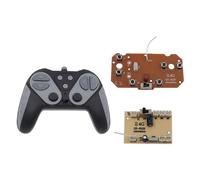 Generic Carte Récepteur Télécommande RC 6CH Module Transmetteur Accessoire Circuit Contrôle Télécommande Fonction Musique Convient pour Ingénierie Voiture Cam, Gris foncé