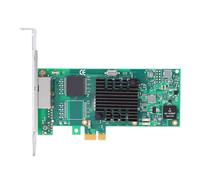Generic Carte Réseau PCIe Adaptateur Ethernet Gigabit 1G avec Deux Ports RJ45, Utilisation Polyvalente pour Serveurs/PC Industriels, Support Inclus