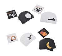 Generic Cartes d'apprentissage Cognitif des Animaux pour bébé, Motifs Contrastés, Mémoire Instantanée pour Nouveau-nés, Jouet éducatif pour Enfants, Matériau en Papier (Carte de Stimulation visuelle