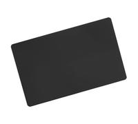 Generic Cartes de Visite en Métal avec Marque Impressionnante, 50 Pièces, 5 Couleurs, Vierges Lisses et Durables pour les événements de Réseautage (BLACK)