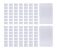 Generic Cartes de Visite Gravées sur Métal, identité élégante et Distinguée pour événements Professionnels, Argent, 100 Pièces