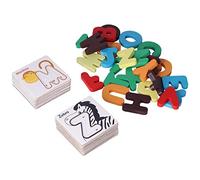 Generic Cartes Flash Alphabet, Papier de Jouets éducatifs Montessori ABC + Citron Vert pour Les Activités d'apprentissage Préscolaire