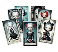 Generic Cartes Gothiques Lenormand Oracle 36 cartes Lenormand Cartes Madame Lenormand pour la divination et la divination