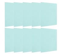 Generic Casque de Soudage, Plaque de Protection Transparente, Lentille Durable pour Couvercle de Soudage, 10 Pièces 138x122mm pour les Travailleurs Industriels