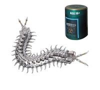 Generic Casse-tête 3D en métal 3D pour adultes, kit de modèle mécanique mobile à faire soi-même, modèle d'art d'insecte flexible et articulé, décoration de bureau pour adultes et adolescents (480 +