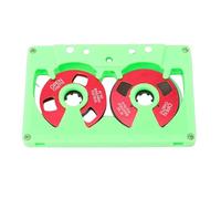 Generic Cassette Vierge Bobine à Bobine, 50 Minutes Double Face en Métal à Polarisation Normale de Type I, Cassette d'enregistrement Vide avec Boîte de Rangement Transparente pour l'enregistrement