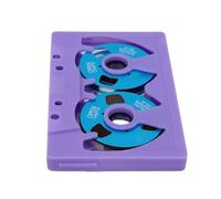 Generic Cassette Vierge de 50 Minutes, Bande D'enregistrement de Musique Fonctionnelle pour Groupes, Boîte Transparente
