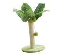 Generic Cat Pole de la Part de Chats, Chat de de 9,8 Pouces de Feuilles Vertes de Feuilles Vertes Économies de Sisal pour la Chambre (Green)