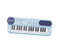 Generic Ce Clavier éducatif pour Enfants Inclut Des Partitions et Contribue Au Développement de La Coordination et de La Sensibilité Musicale. Idéal pour Les, Bleu