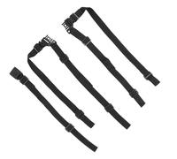 Generic Ceinture de Harnais de Siège pour bébé, Poussette Rotative, sécurité pour Chaises Hautes et Poussettes, sécurité à 5 Points Réglable en Nylon et Plastique (Nouveau modèle A)