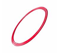 Generic Cercle de Marelle, Facilite la Coordination, Anneau d'entraînement Sportif de 30 Cm de Diamètre, Favorise l'imagination, Améliore la Force pour Les Activités de Jeu en Plein Air (Rouge)