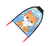 Generic Cerf-Volant à éjection de Pouce pour Enfants, Ensemble de Jouets de Cerf-Volant Facile à Utiliser avec Lanceur pour Le Camping, Les Pique-niques et Le Jardin-Polyester Solide (Chien)