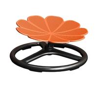 Generic Chaise Pivotante pour Enfants, Jouet Sensoriel, Capacité de Poids de 75 Kg (165 Lbs), Idéale pour Les Fêtes de Noël (garçons et Filles), Orange