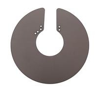 Generic Châle de Coiffure en Silicone de Haute qualité - Cape de Salon de Coiffure Facile à Nettoyer, Protège des Cheveux et des Dommages Causés par L'eau, Violet/bleu/noir, 15,7" X 15,7" pour les