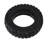 Generic Chambre à Air Flexible 10x2,50 avec Pneu Extérieur 255x80 pour Scooters électriques KUGOO M4, Excellente Adhérence pour Les Jours de Neige, Pneu Pneumatique pour Une Conduite Confortable -