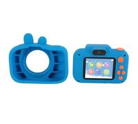 Generic Chambre des Enfants Numériques, Chambre de Jouets pour Enfants, Blow -Propice, 8X Zoom Numérique, Reproduction Musicale, 1080p HD, écran IPS 2 Pouces pour l'enregistrement Vidéo (Blue)