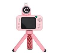 Generic Chambre Numérique pour Enfants, 40MP Play for Children Children's Toy 2,4 Pouces IPS 180 ° Flip Lens Screen Pendant 3-10 Ans (32G)