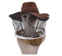 Generic Chapeau de Cowboy D'apiculteur, Conception de Cou élastique en Maille Respirante avec un Look de Cowboy élégant, pour les Apiculteurs, les Pêcheurs, les Chasseurs et les Campeurs